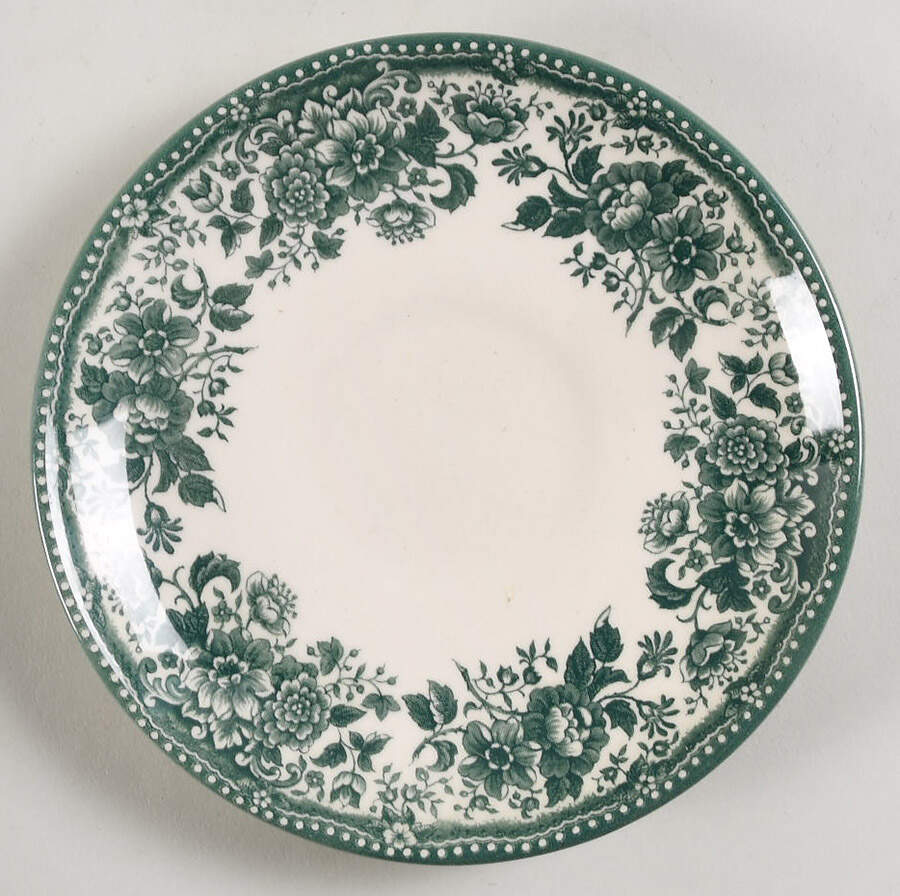 Vineyard Green Saucer by Claytan-1