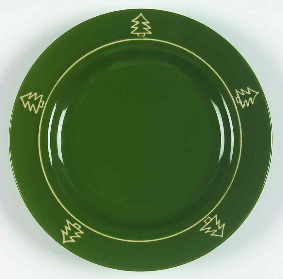 Trees Green Salad Plate by BIA Cordon Bleu-1