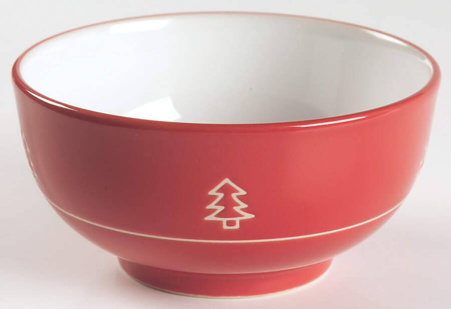 Tree Red Coupe Cereal Bowl by BIA Cordon Bleu-1