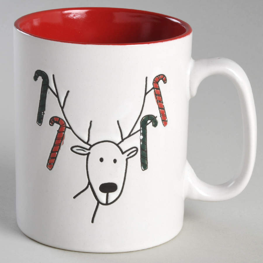 Happy Holidays (Rudy) Mug by BIA Cordon Bleu-1