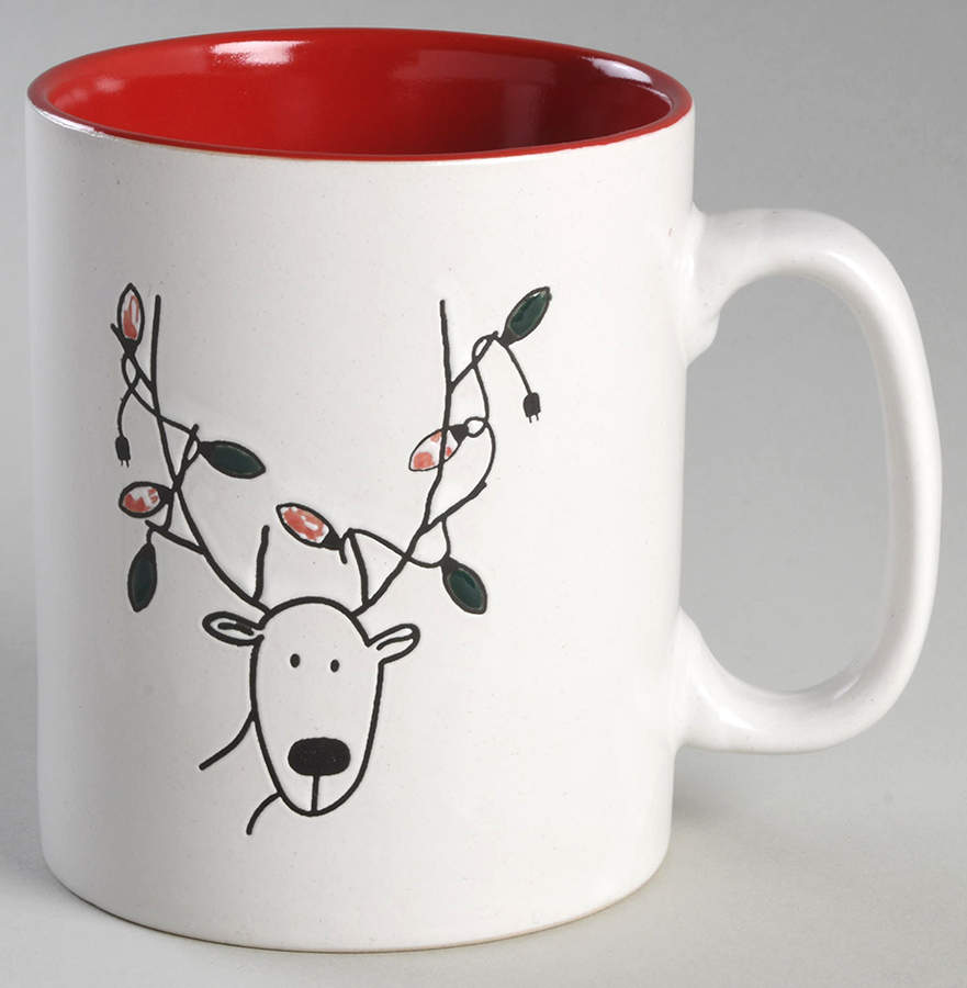 Happy Holidays (Rudy) Mug by BIA Cordon Bleu-1