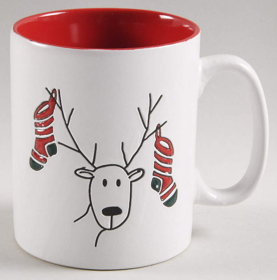 Happy Holidays (Rudy) Mug by BIA Cordon Bleu-1