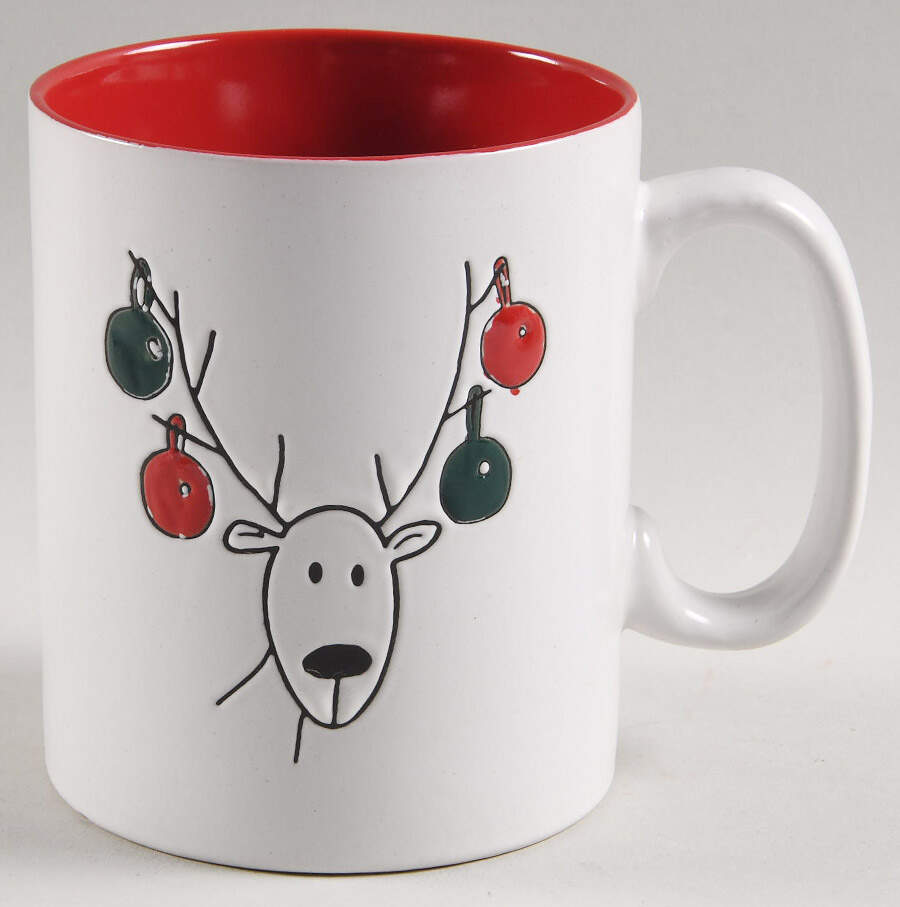 Happy Holidays (Rudy) Mug by BIA Cordon Bleu-1