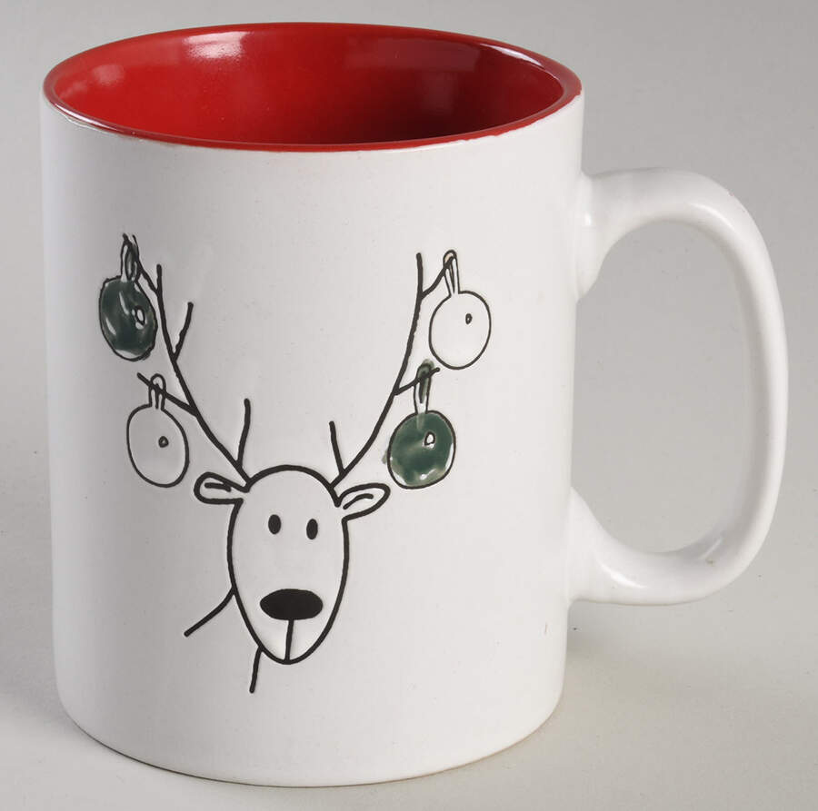 Happy Holidays (Rudy) Mug by BIA Cordon Bleu-1
