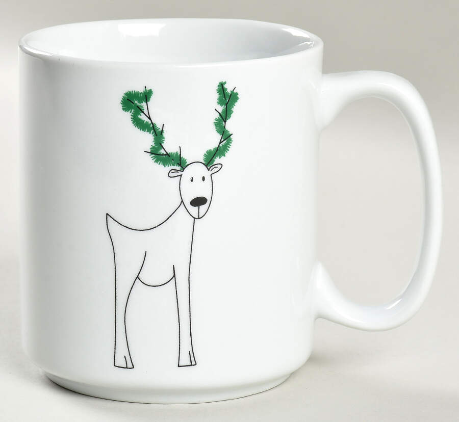 Happy Holidays (Rudy) Mug by BIA Cordon Bleu-1
