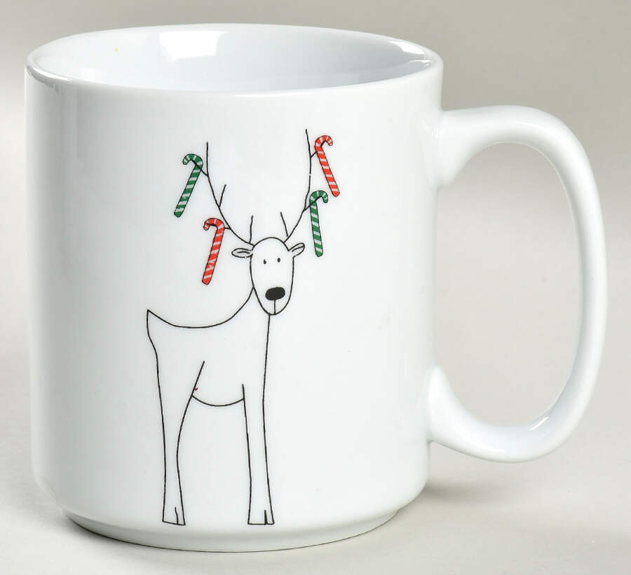 Happy Holidays (Rudy) Mug by BIA Cordon Bleu-1