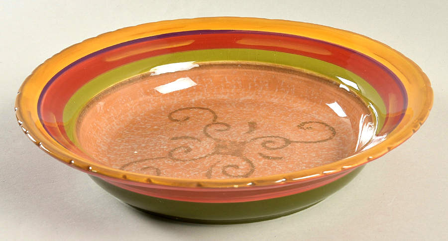 Toscana 9" Individual Pasta Bowl by Clay Art-1