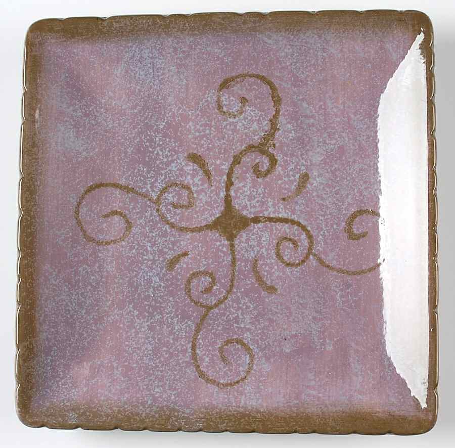 Toscana Salad Plate by Clay Art-1