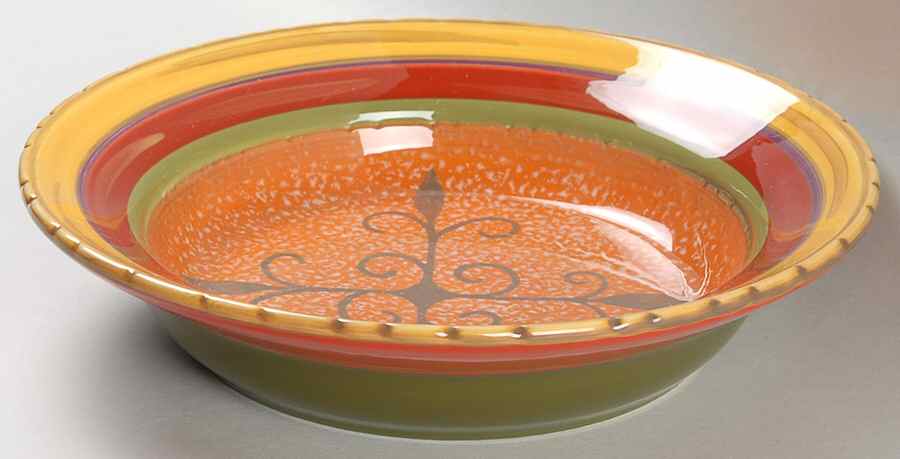 Toscana 9" Individual Pasta Bowl by Clay Art-1