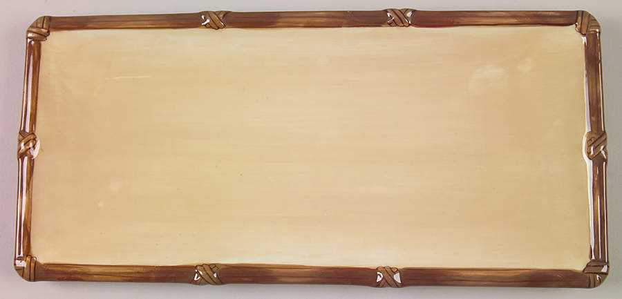 Zanzibar Khali Large Sandwich Tray by Clay Art-1