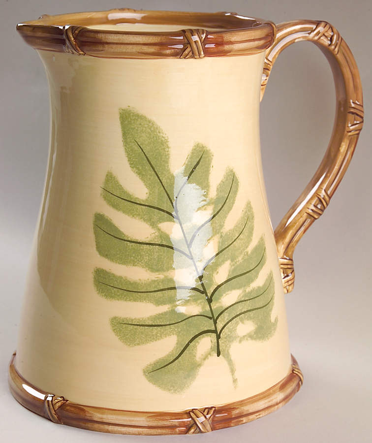 Zanzibar Khali 64 Oz Pitcher by Clay Art-1