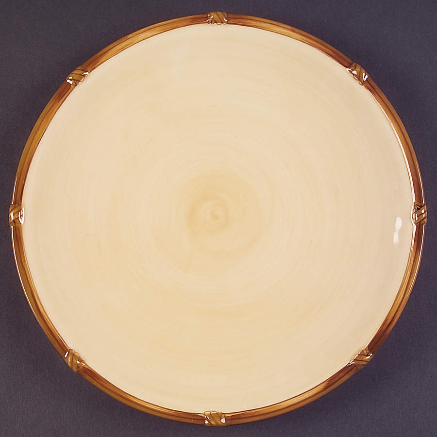 Zanzibar Khali Dinner Plate by Clay Art-1