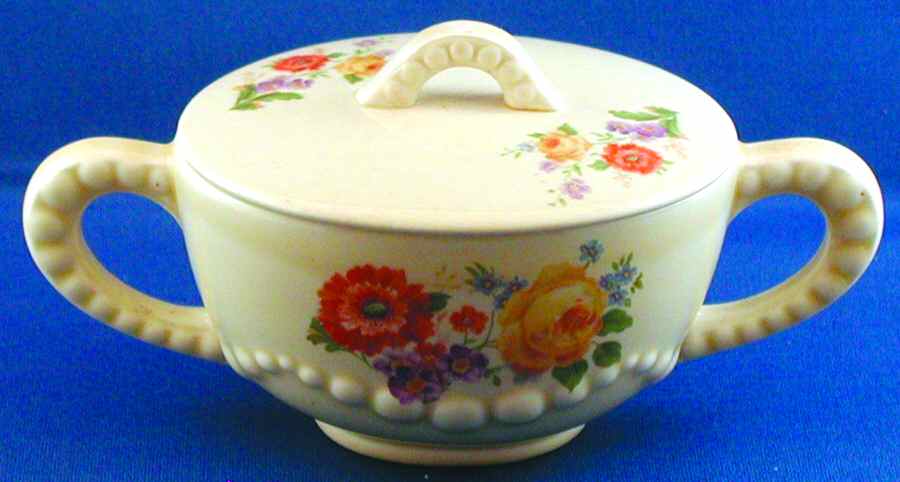 CRO311 Sugar Bowl & Lid by Crooksville-1