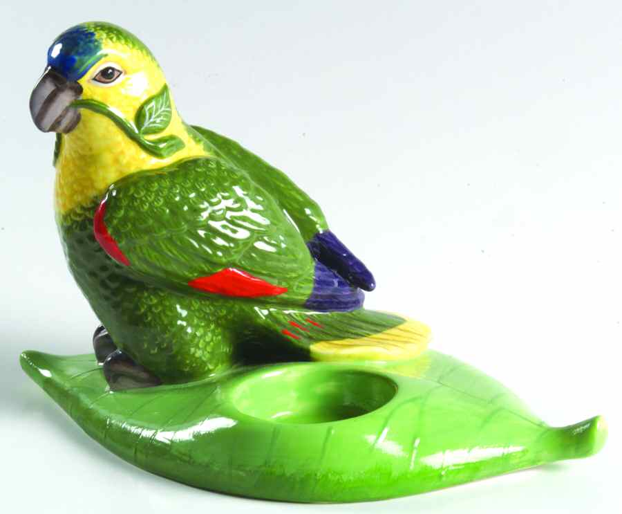 Bird of Paradise Votive Candleholder by Lynn Chase-1