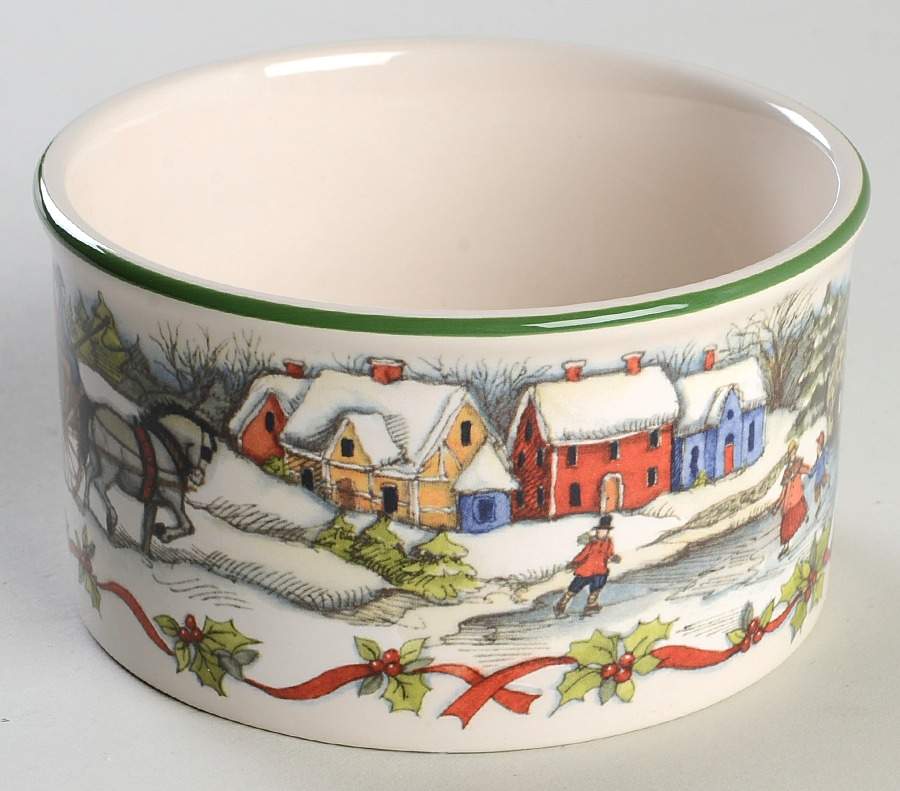 Winter Wonderland Dip Bowl (for Dip and Spreader) by Certified International-1