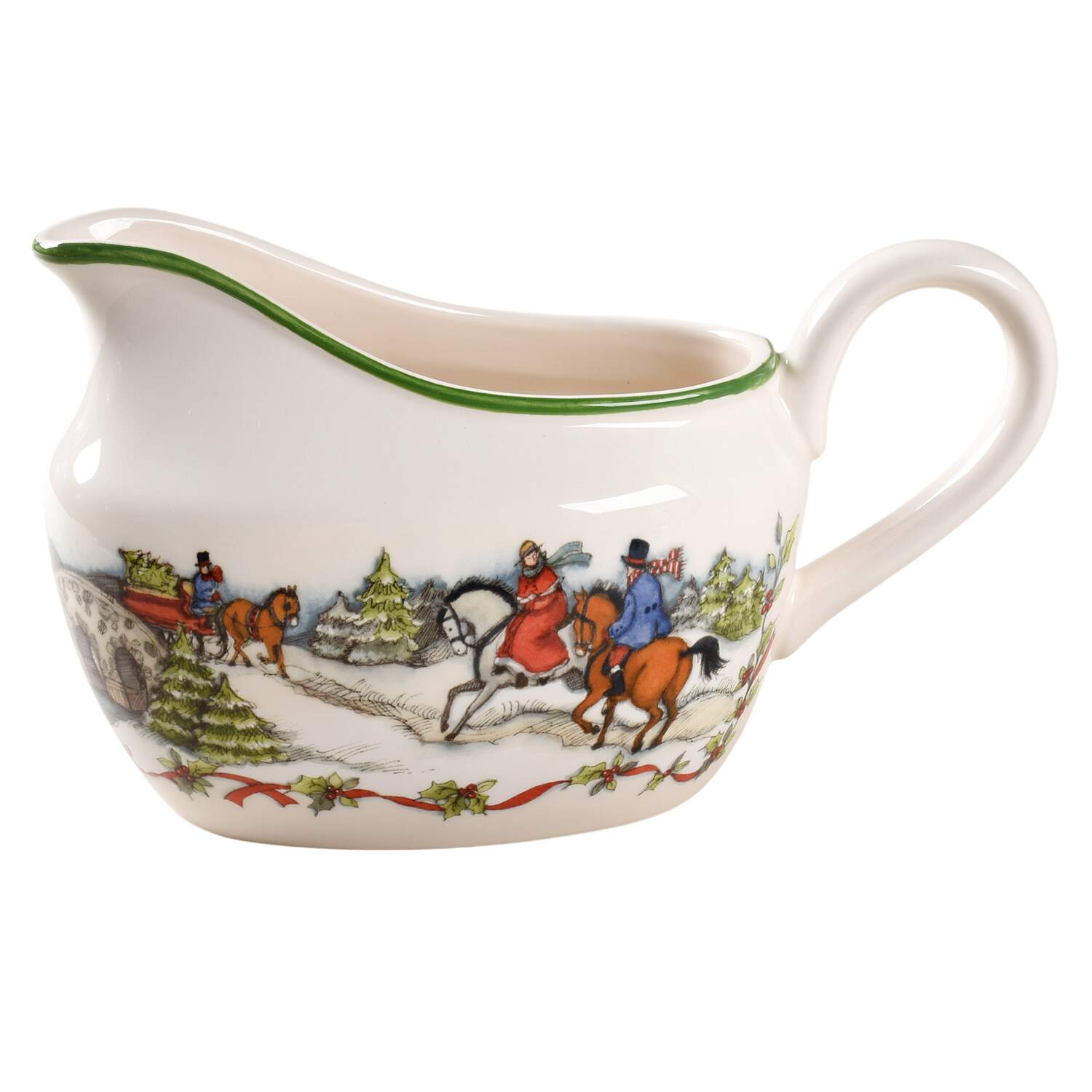 Winter Wonderland Gravy Boat by Certified International-1