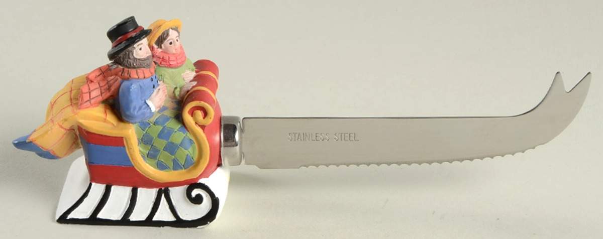 Winter Wonderland Cheese Knife with Stainless Blade by Certified International-1