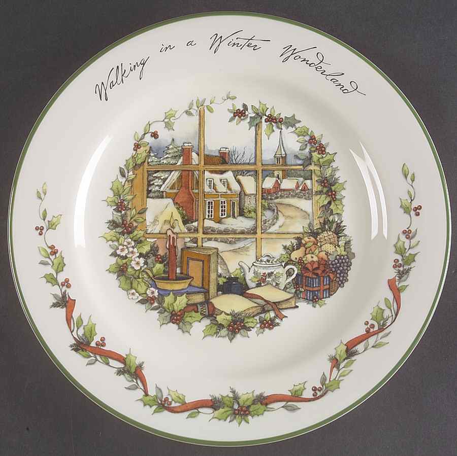 Winter Wonderland Dinner Plate by Certified International-1