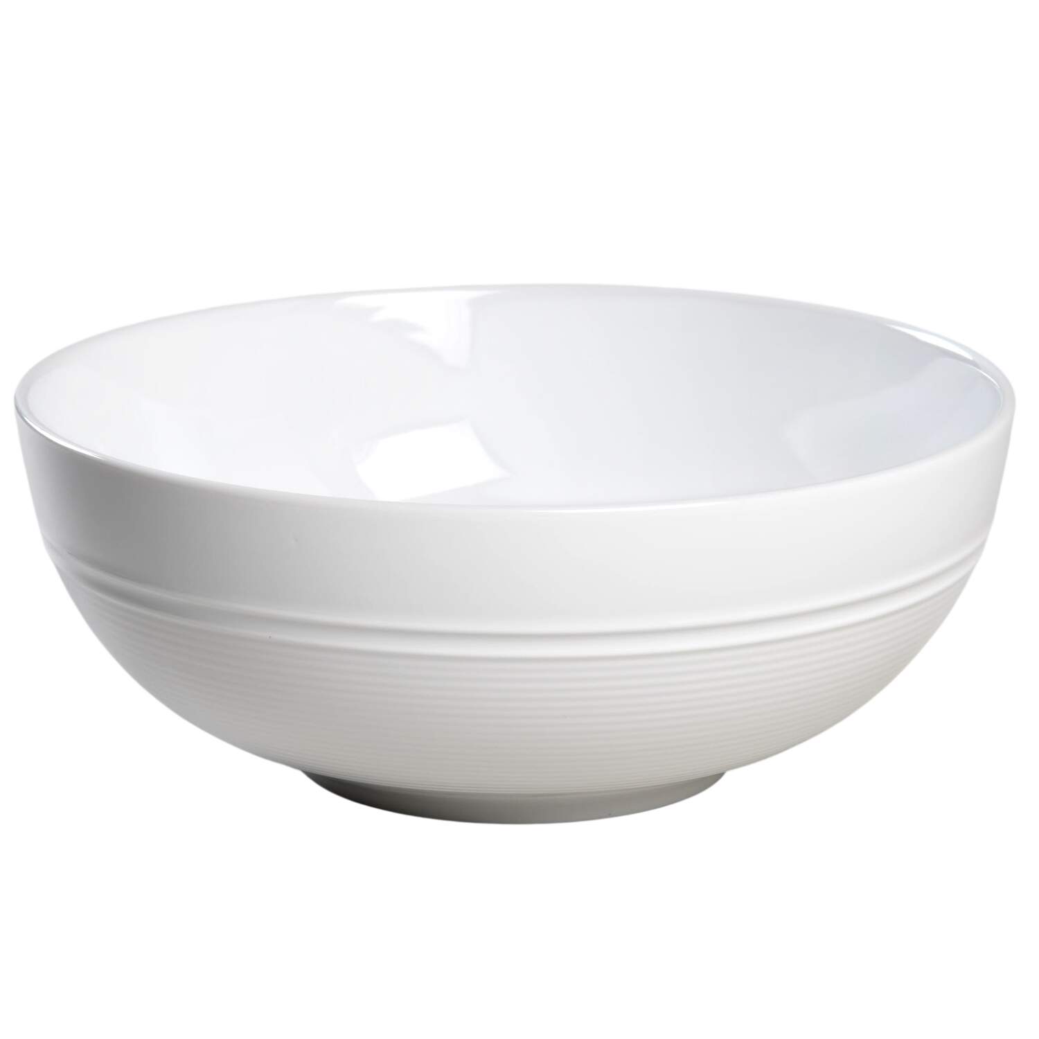 Entree-Halo 8" Round Serving Bowl by Crate & Barrel-1