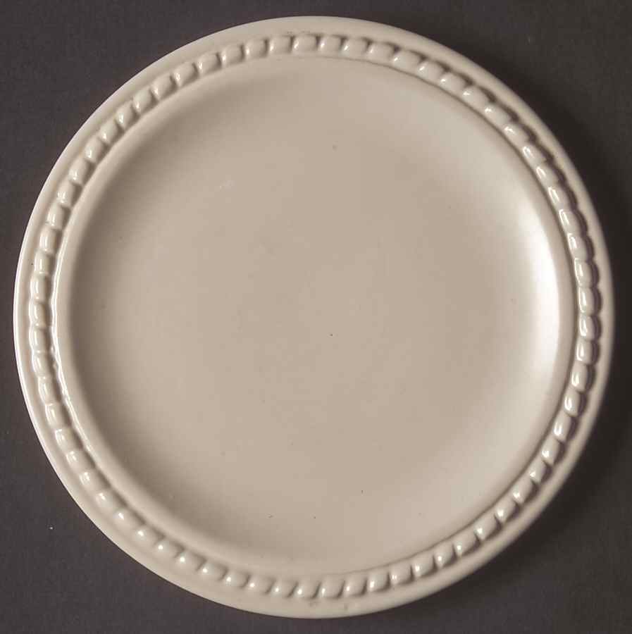 Rope Ivory Bread & Butter Plate by Catalina-1