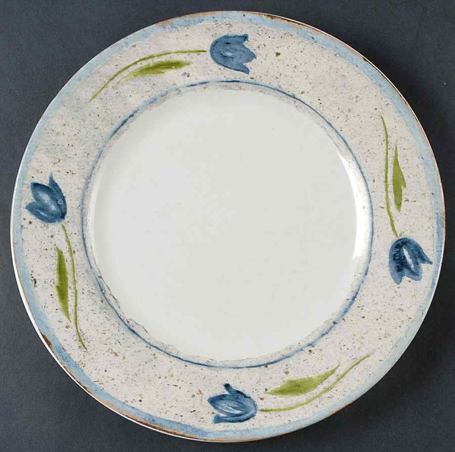 Paper Tulip Blue Dinner Plate by Coventry (PTS)-1