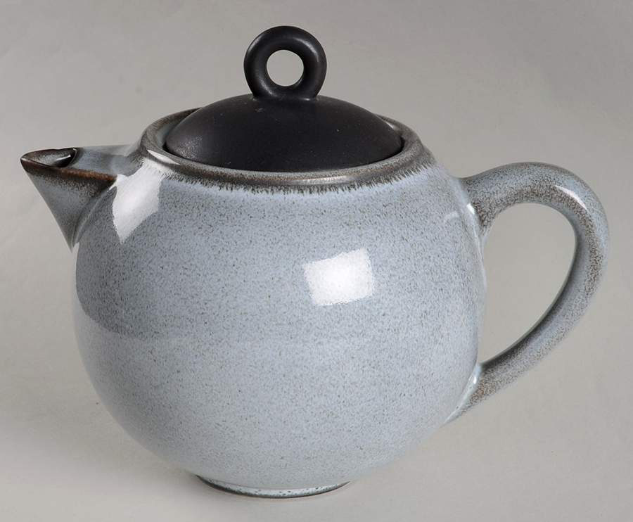 Tourron Gris Ecorce Teapot & Lid by Jars-France-1