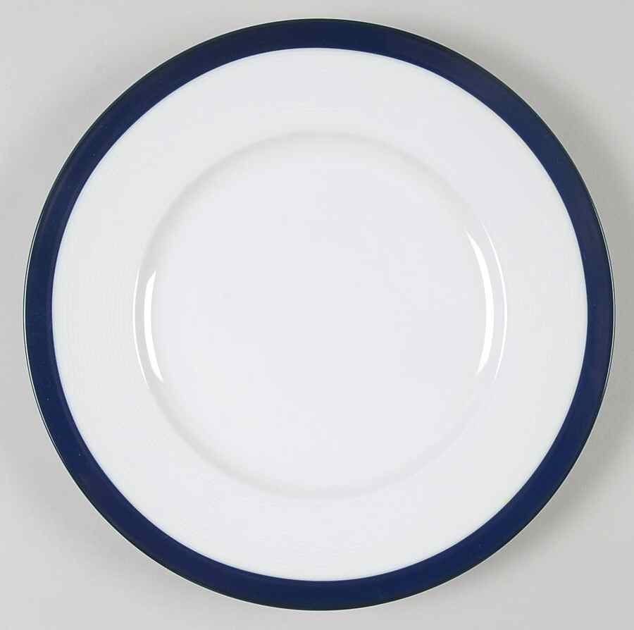 Archive Blue Salad Plate by Crate & Barrel-1
