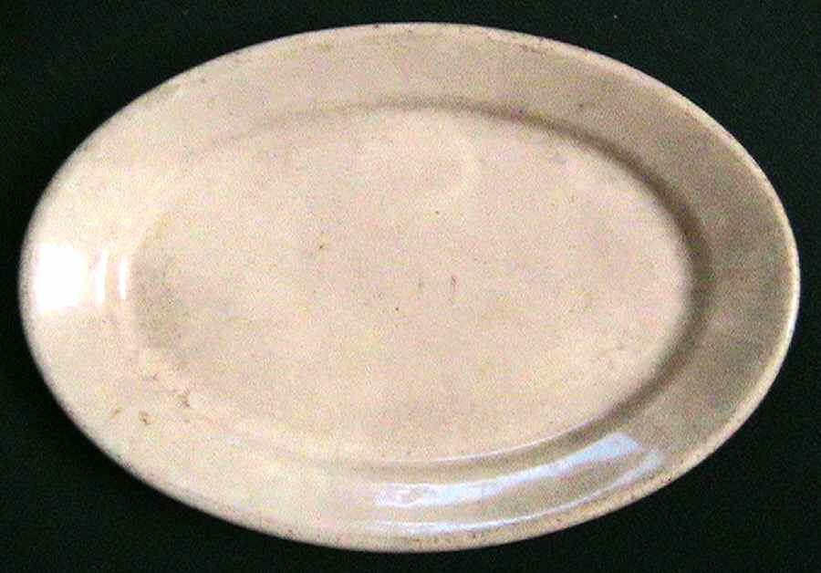 CRP169 11" Oval Serving Platter by Crown Potteries-1