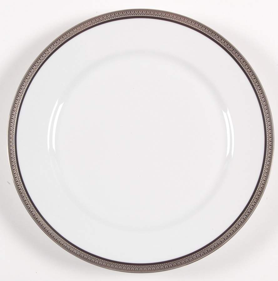 Malmaison Black (No Verge) Dinner Plate by Charles Field Haviland-1