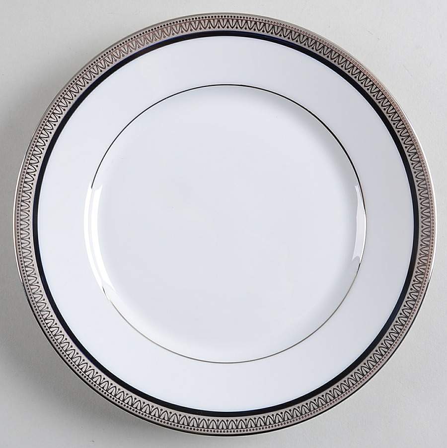 Malmaison Black (No Verge) Salad Plate by Charles Field Haviland-1