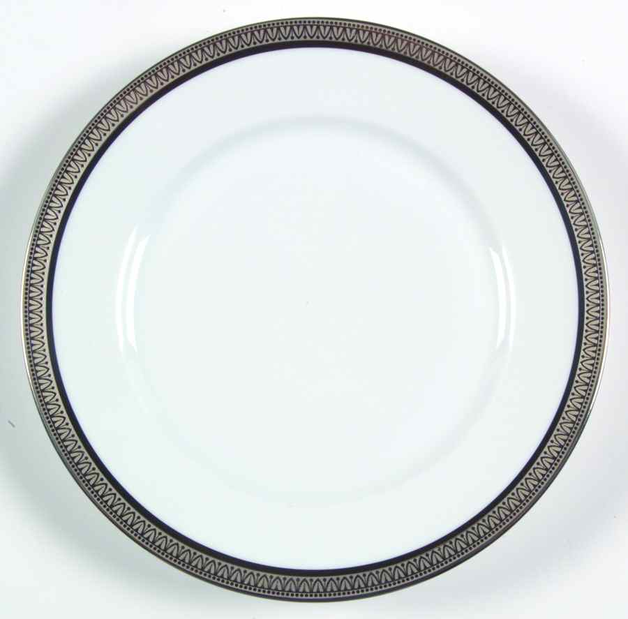 Malmaison Black (No Verge) Dessert Luncheon Plate by Charles Field Haviland-1