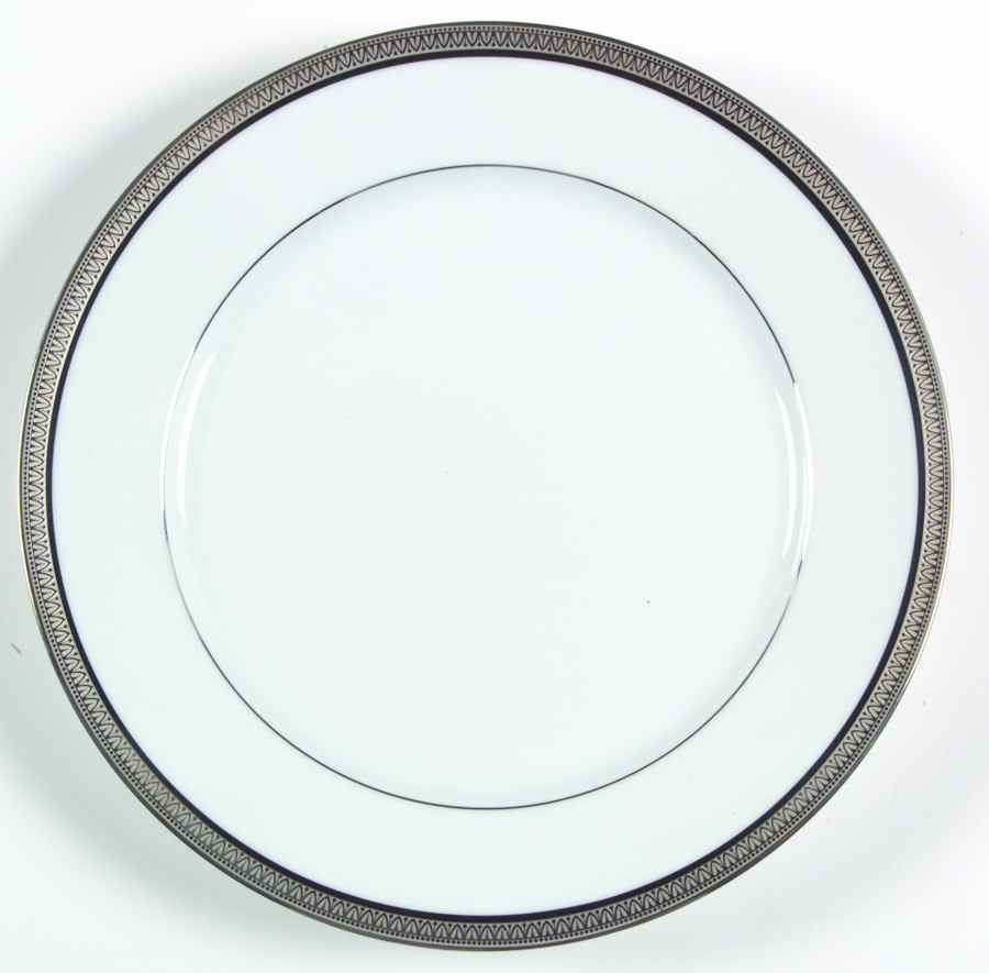Malmaison Black (No Verge) Dinner Plate by Charles Field Haviland-1