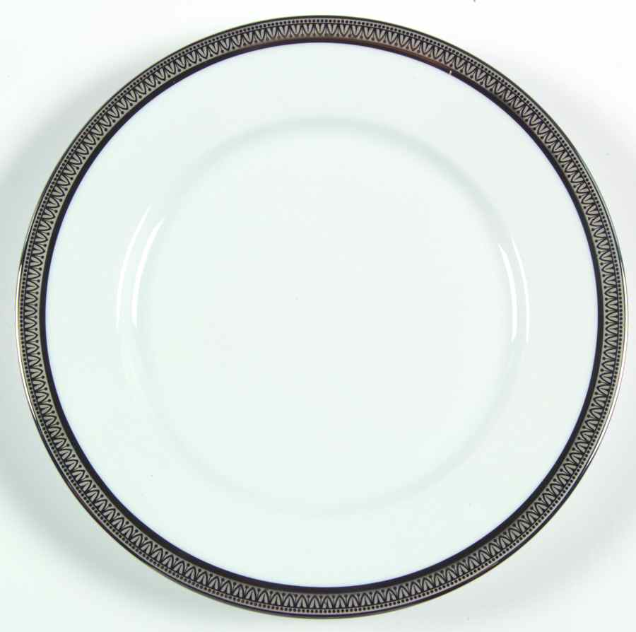 Malmaison Black (No Verge) Salad Plate by Charles Field Haviland-1