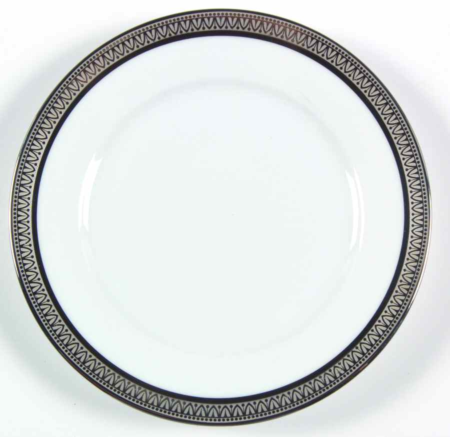 Malmaison Black (No Verge) Bread & Butter Plate by Charles Field Haviland-1