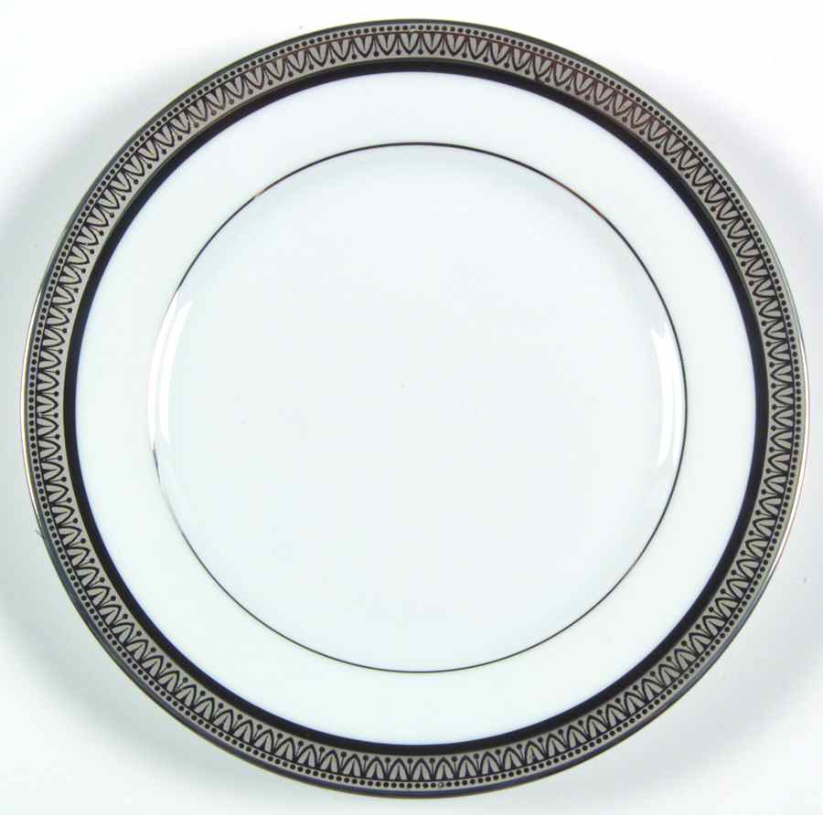 Malmaison Black (No Verge) Bread & Butter Plate by Charles Field Haviland-1
