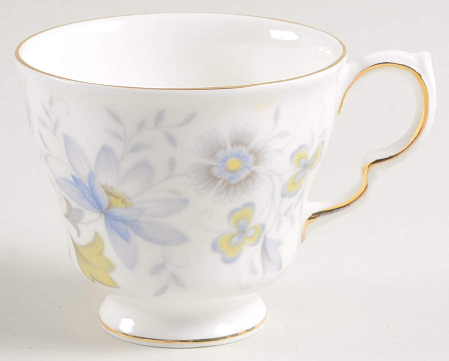 Rhapsody in Blue Footed Demitasse Cup by Colclough-1