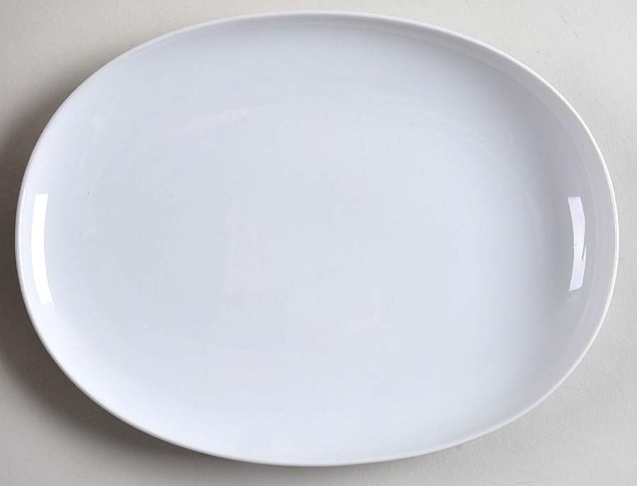 Madison 9" Oval Serving Platter by Crate & Barrel-1