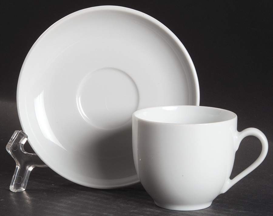 Madison Espresso Cup and Saucer Set by Crate & Barrel-1