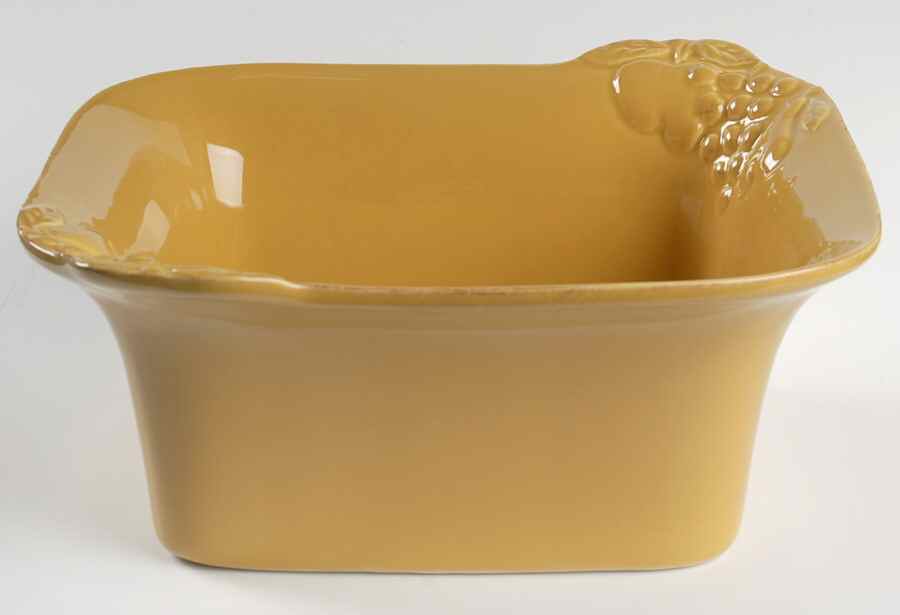 Madeira Harvest (Honey) 9" Square Baker by Casafina-1