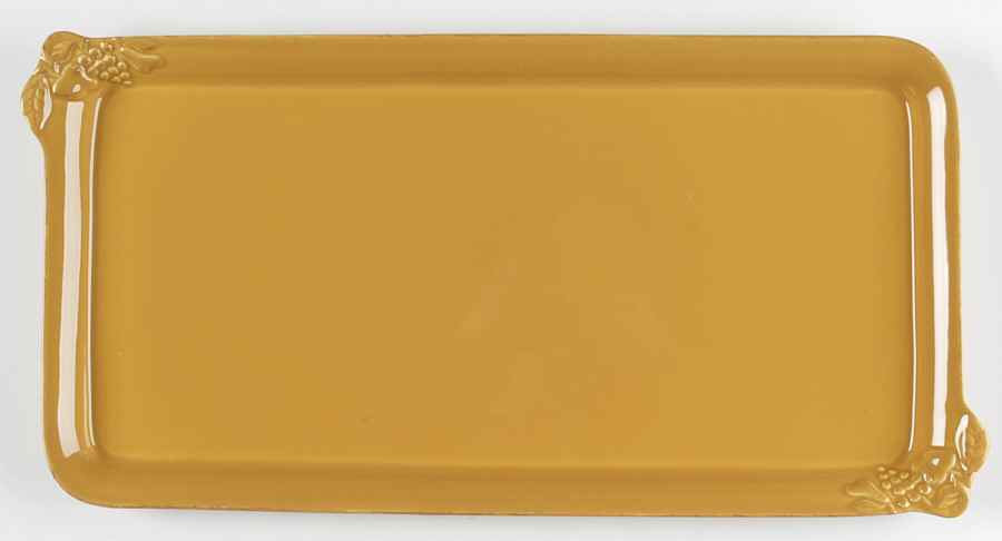 Madeira Harvest (Honey) 15" Rectangular Tray by Casafina-1