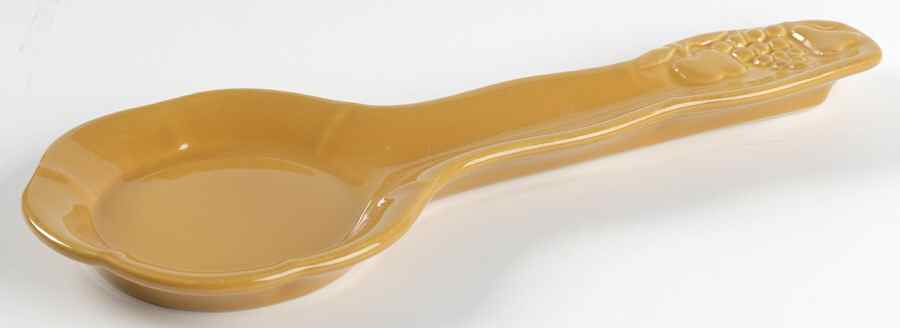 Madeira Harvest (Honey) Spoon Rest/Holder (Holds 1 Spoon) by Casafina-1