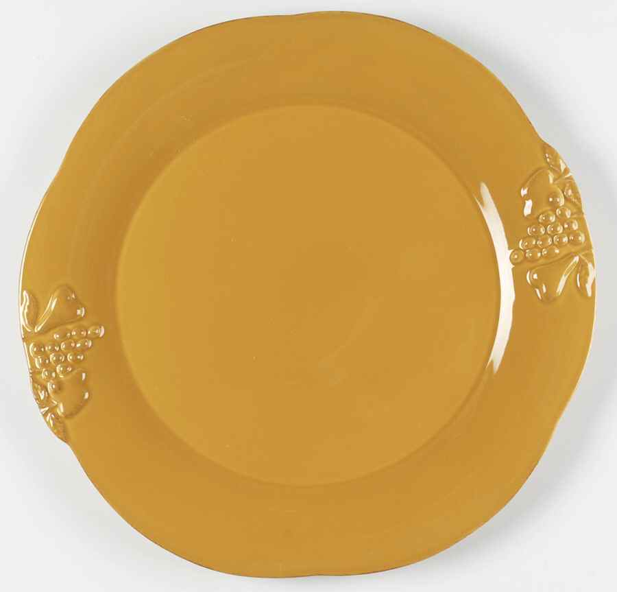 Madeira Harvest (Honey) Service Plate (Charger) by Casafina-1