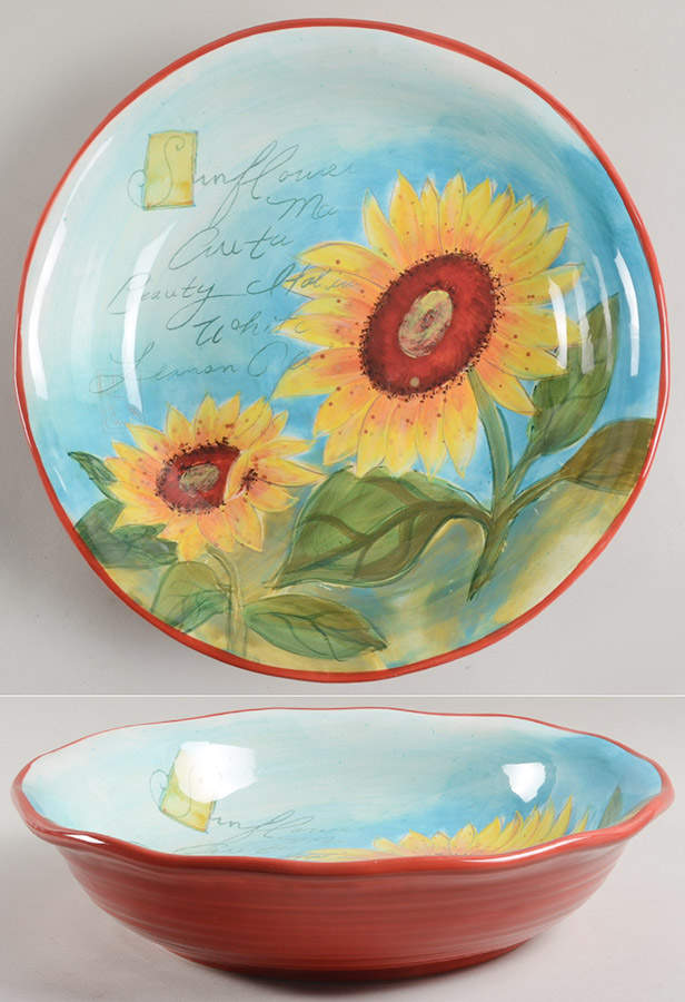 Meadows 13" Large Salad Serving Bowl by Certified International-1