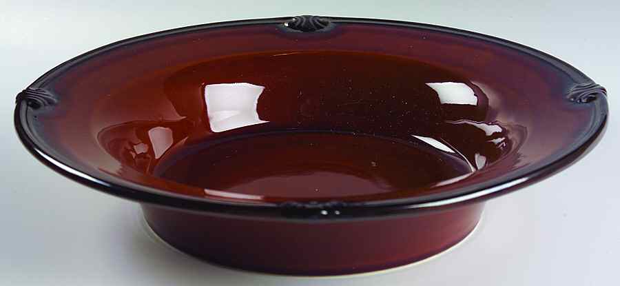 Embassy Brown 14" Round Vegetable Bowl by Certified International-1