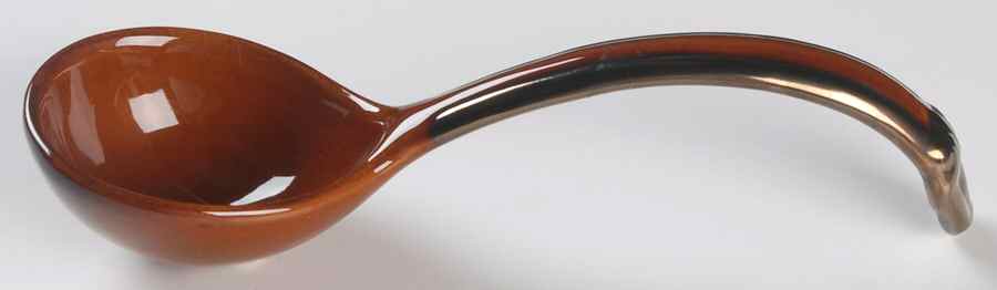Embassy Brown Tureen Ladle by Certified International-1