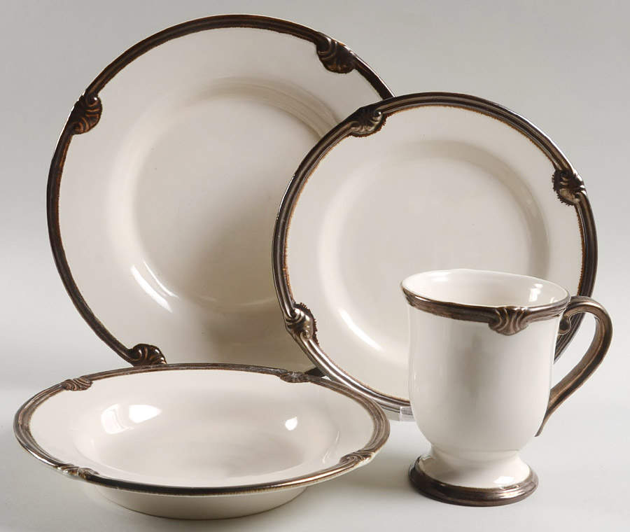 Embassy Ivory 4 Piece Place Setting by Certified International-1