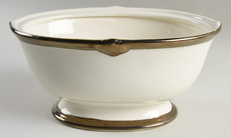 Embassy Ivory Oval Tureen No Lid by Certified International-1