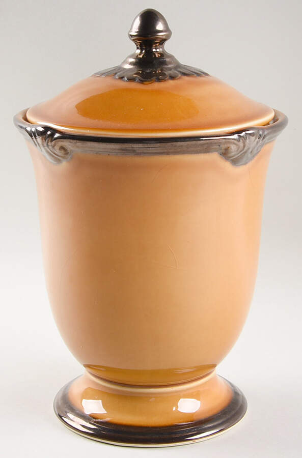 Embassy Gold Large Canister & Lid by Certified International-1