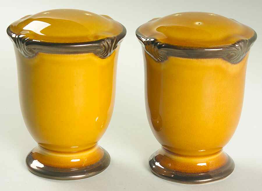 Embassy Gold Salt & Pepper Set by Certified International-1