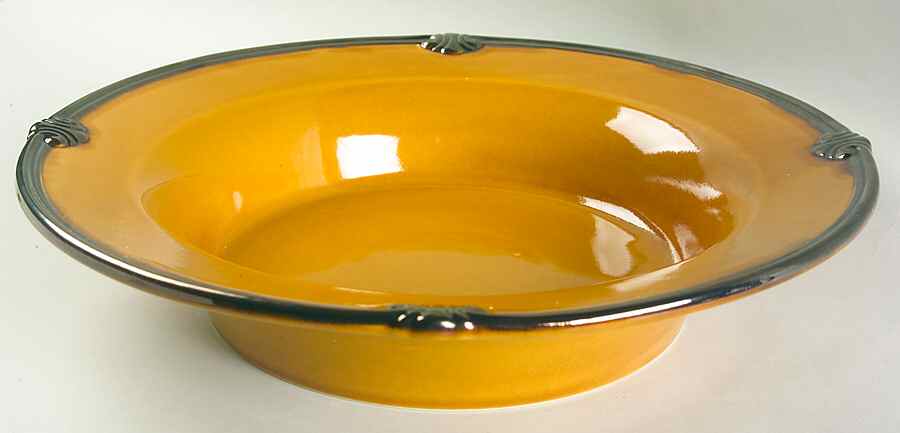 Embassy Gold 14" Round Vegetable Bowl by Certified International-1